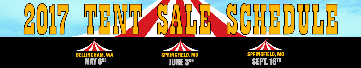 2017 Tent Sales