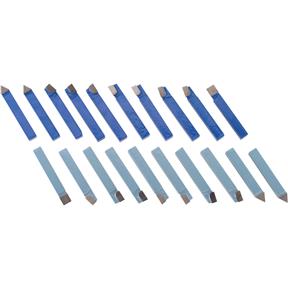 Carbide-Tipped Tool Bit Sets - 1/2" 20 pc.