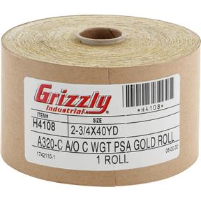 2-3/4" x 120' Sanding Roll A320-C PSA