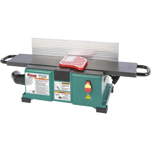 6" Benchtop Jointer with Spiral Cutterhead Grizzly Industrial