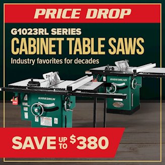Banner for 02-03 G1023RL Series Table Saws