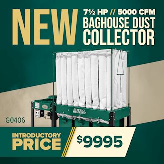 Banner for 04-16 NEW G0406 Dust Collector