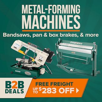 Banner for 179 Metal-Forming Machines