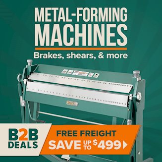 Banner for 179 Metal-forming Machines