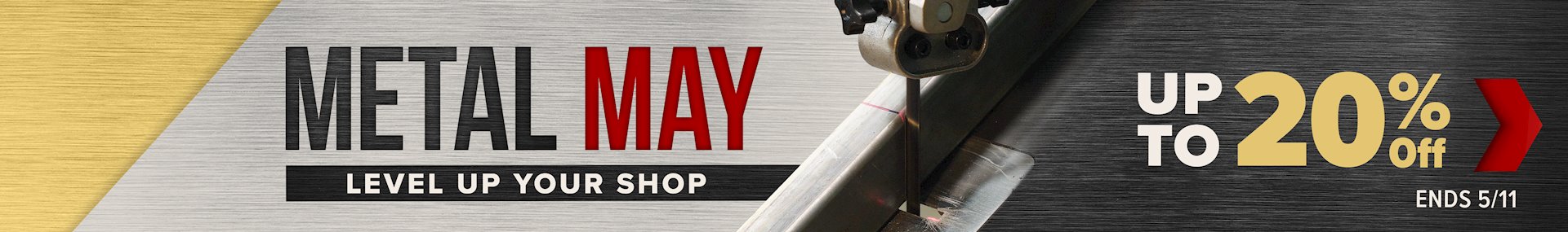 Banner for METAL MAY MASTHEAD