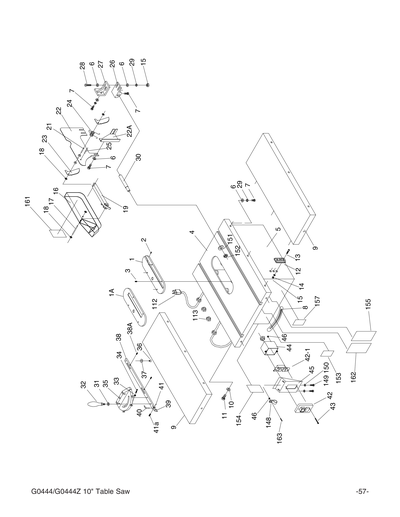 Part Diagram for G0444Z