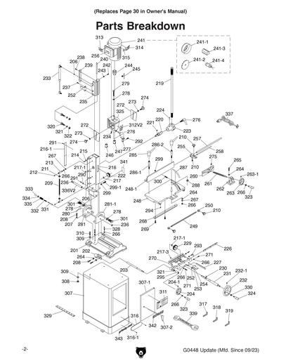 Part Diagram for G0448
