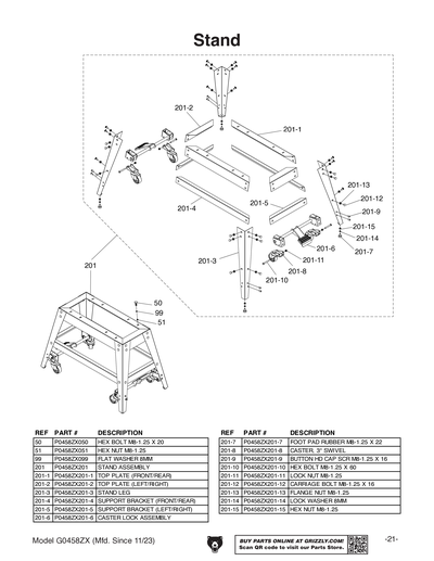 Parts for 18