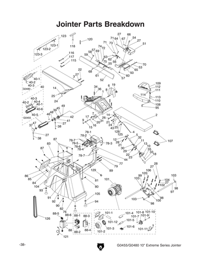 Part Diagram for G0480