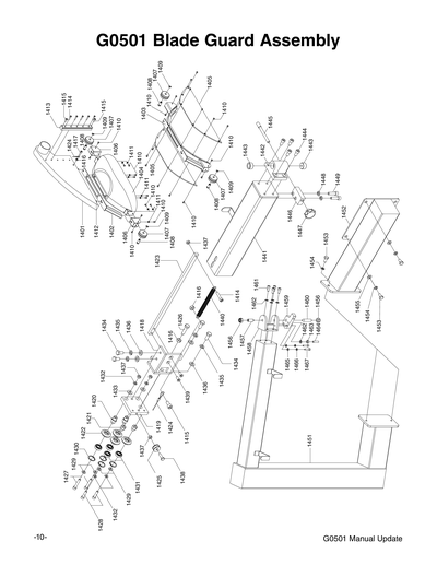 Part Diagram for G0501