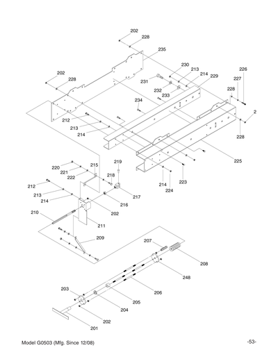 Part Diagram for G0503