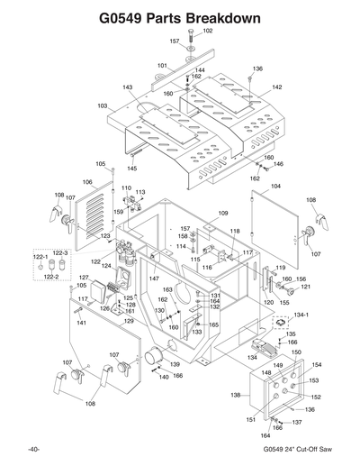 Part Diagram for G0549