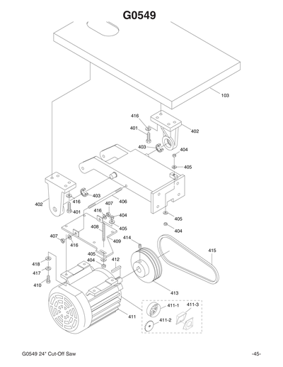 Part Diagram for G0549
