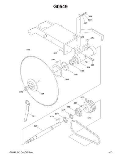 Part Diagram for G0549