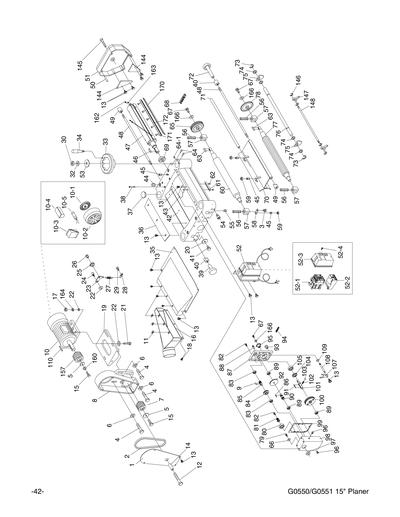 Part Diagram for G0551