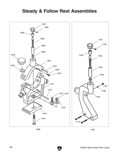 Part Diagram for G0554