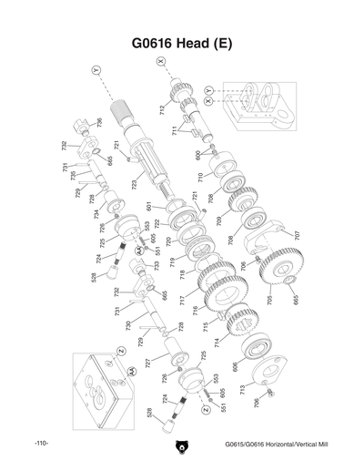 Part Diagram for G0616