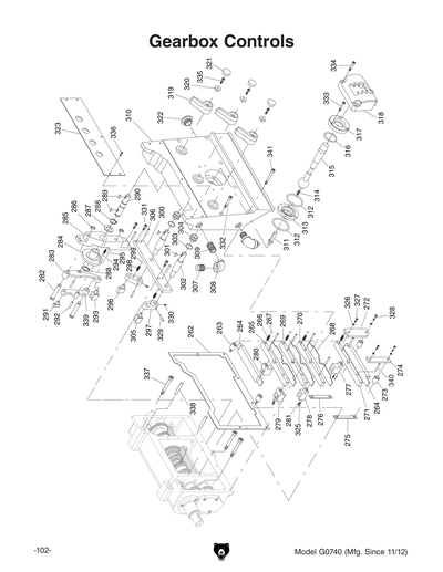 Part Diagram for G0740
