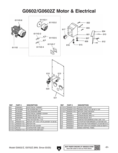 Part Diagram for G0752Z
