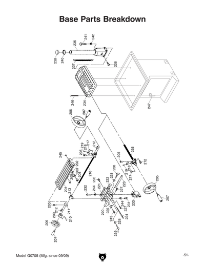 Part Diagram for G0760