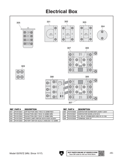 Part Diagram for G0767Z