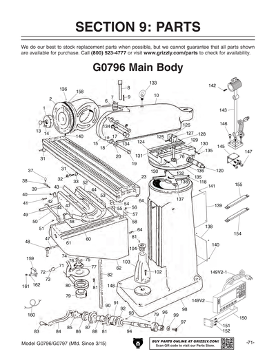 Parts for 9