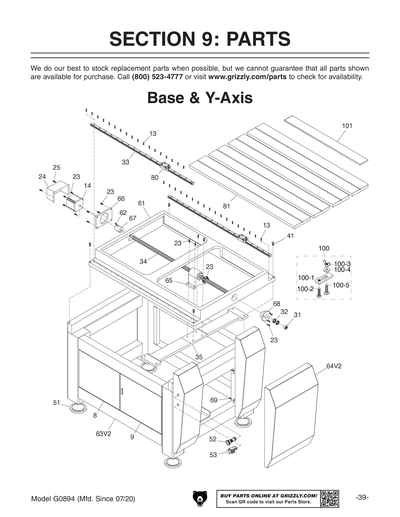 Part Diagram for G0894