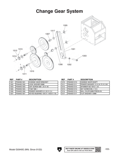Parts for 12