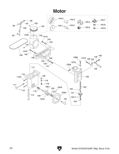 Part Diagram for G1035P