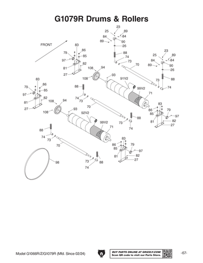 Part Diagram for G1066Z