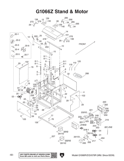 Part Diagram for G1079R