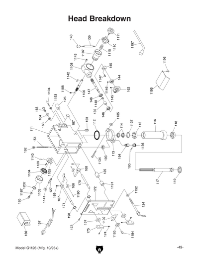 Part Diagram for G1126