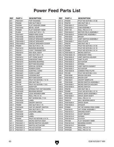 Part Diagram for G3617