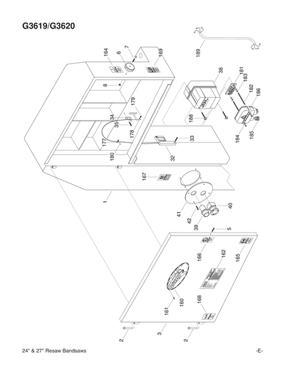Part Diagram for G3619