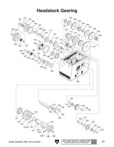 Part Diagram for G4003G