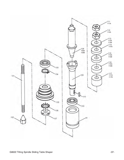 Part Diagram for G8622