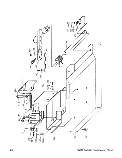 Part Diagram for G8692