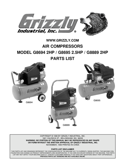 Part Diagram for G8889