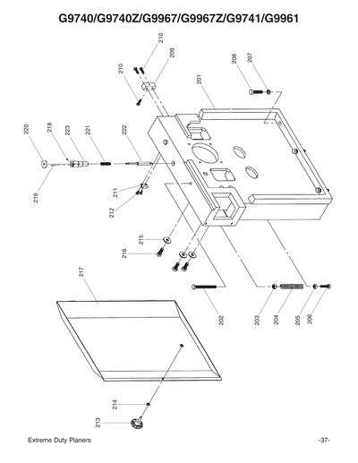 Part Diagram for G9740