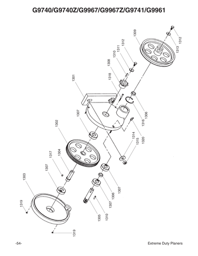 Part Diagram for G9740