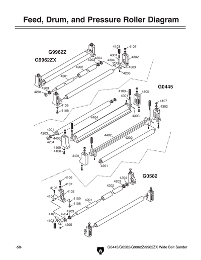 Parts for G9962ZX 24