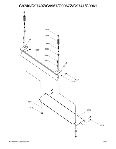 Part Diagram for G9967