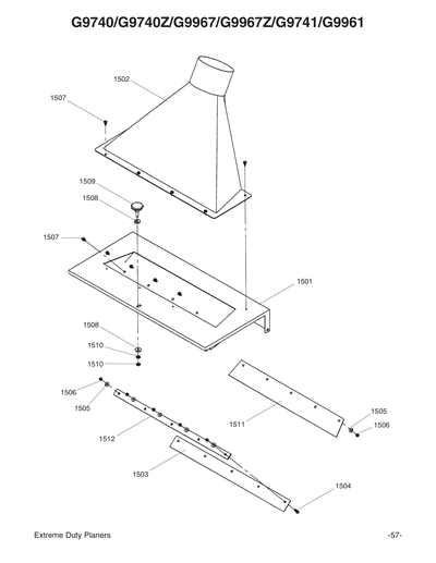 Part Diagram for G9967