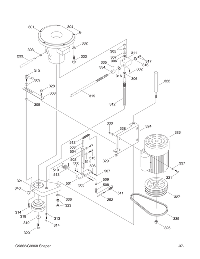 Part Diagram for G9968