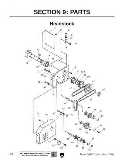 Part Diagram for G9972Z