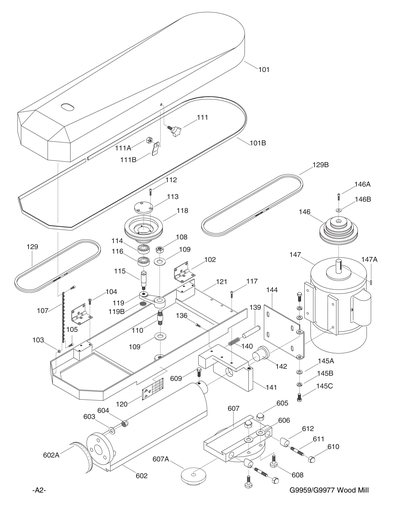 Part Diagram for G9977