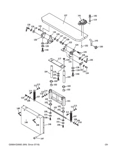 Part Diagram for G9984