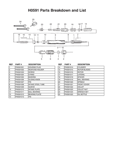 Part Diagram for H0591