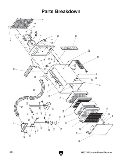 Part Diagram for H8375