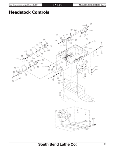 Part Diagram for SB1012